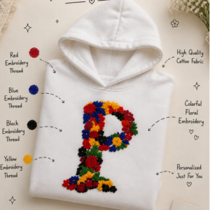 Customized Embroided hoodie