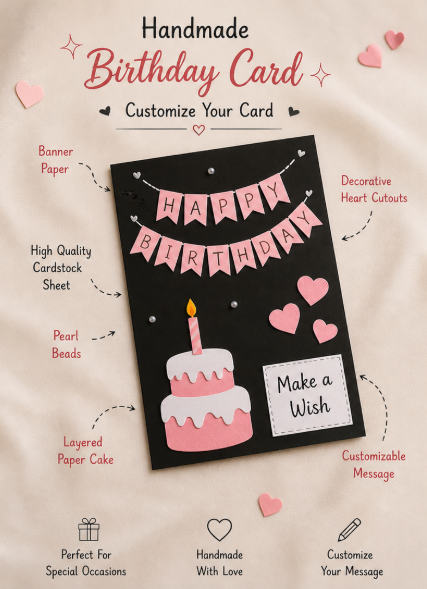 Handmade birthday card