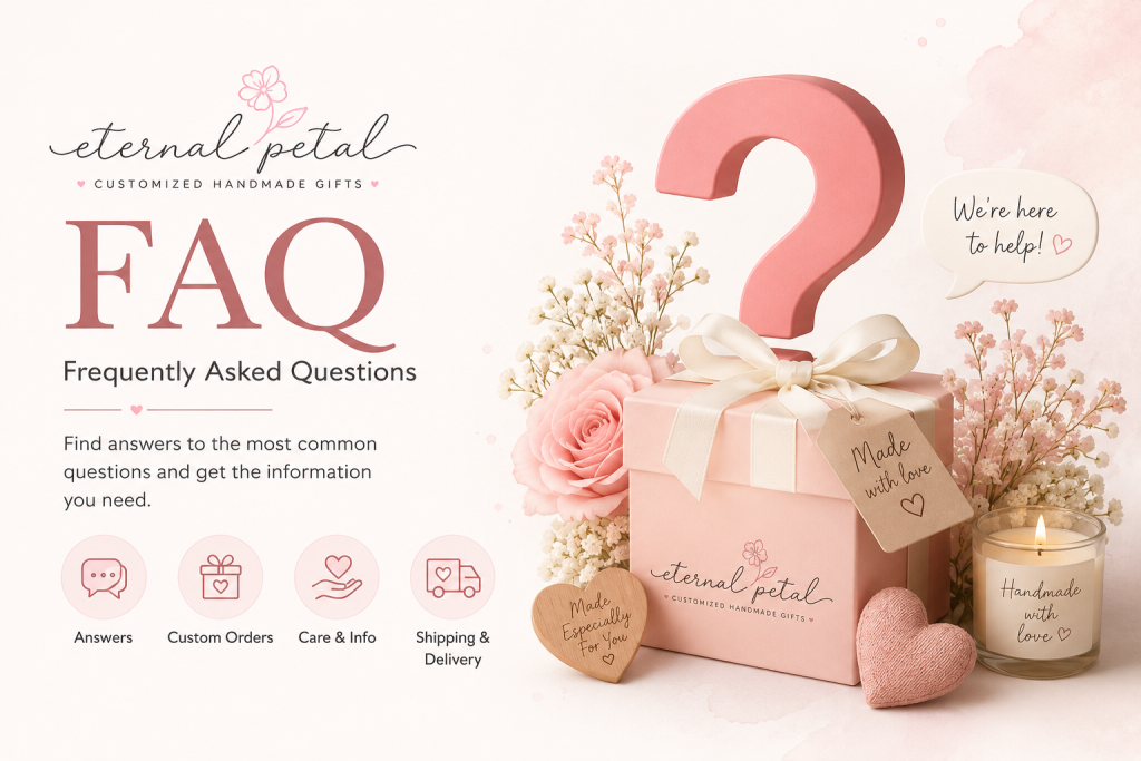 FAQ page | Eternal Petal |