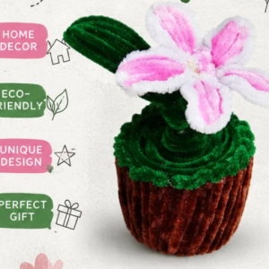 Handmade floral pot | DIY | Home decor |